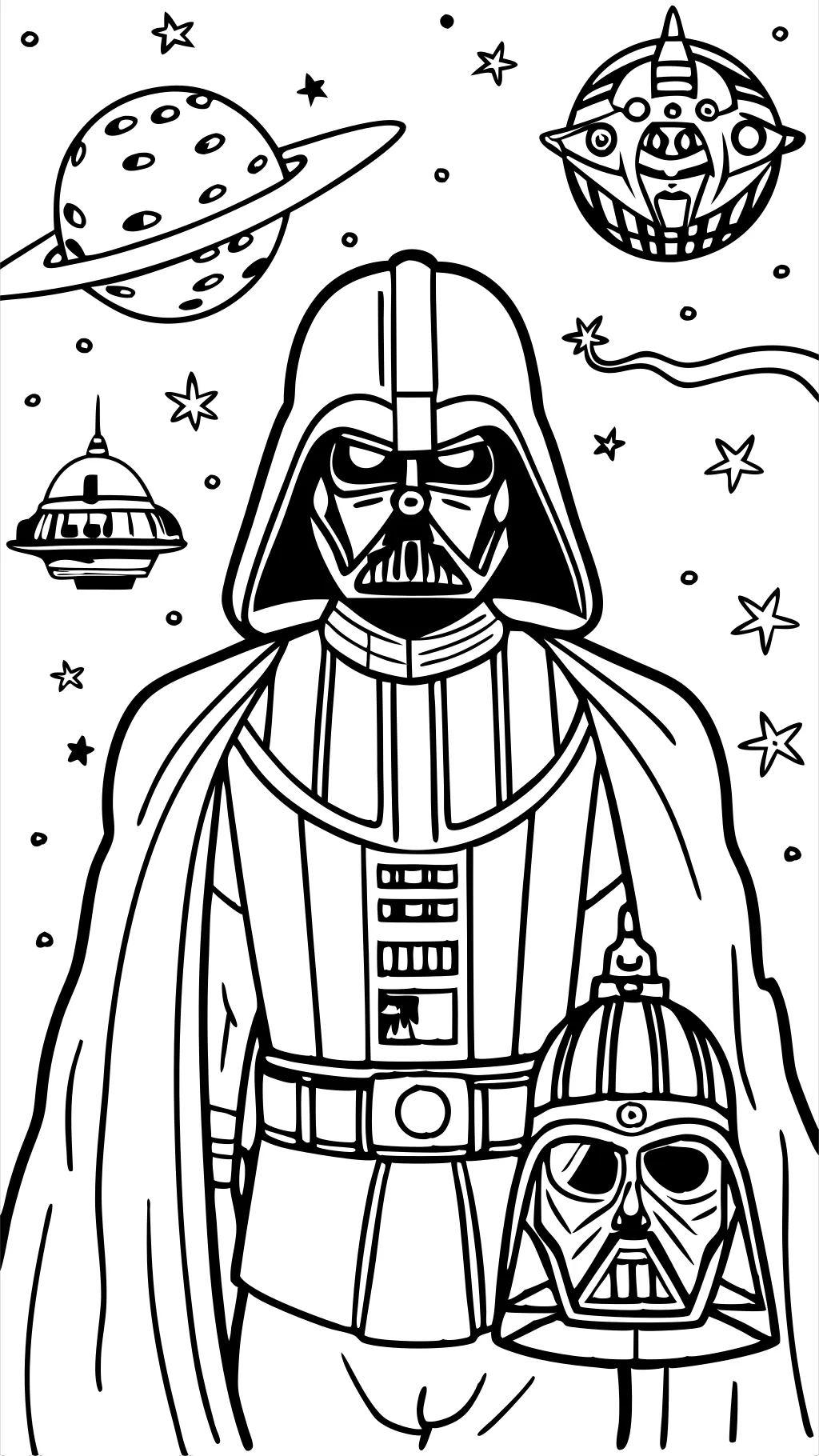 star wars coloring book pages